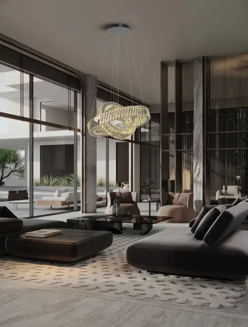 Luster NOVA LUCE 9333089 LED 80W 5600lm 3000K 230V IP20